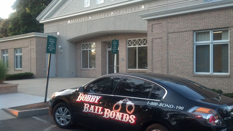 Bobby Bail Bonds provides 24-hour service in Branford, CT, call 1-800-266-3190