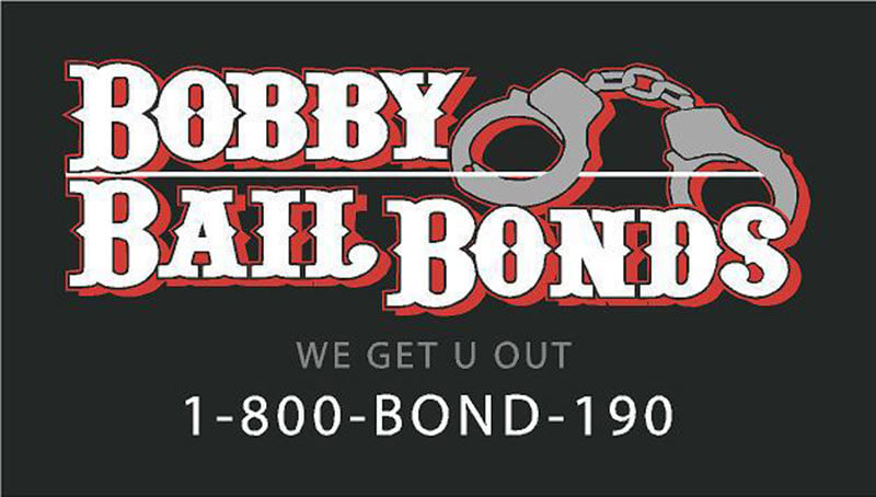 Bobby Bail Bonds: We Get You Out , call 1-800-266-3190